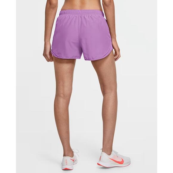 NIKE Dri-FIT Tempo Running Shorts Elastic Waist Lightweight Violet Womens Size M - Picture 2 of 9